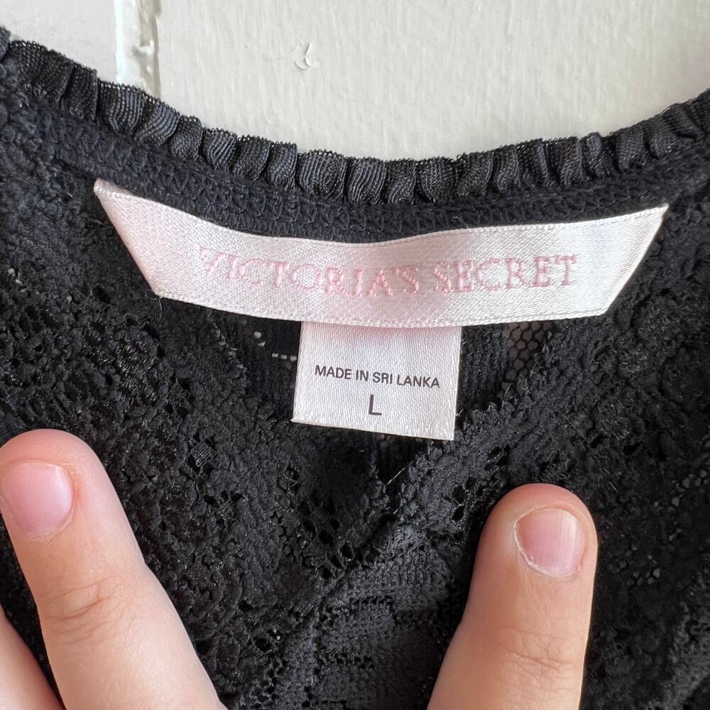 Vintage Y2k Victoria’s Secret Lace Lingerie Dress size L - Picture 5 of 9